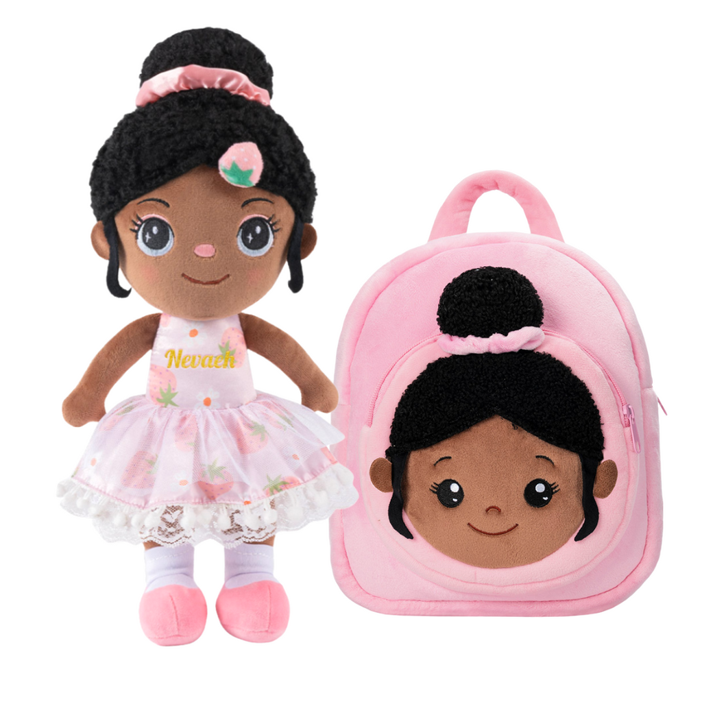 iFrodoll Name Personalized Plush Doll (Optional Backpack Combo)