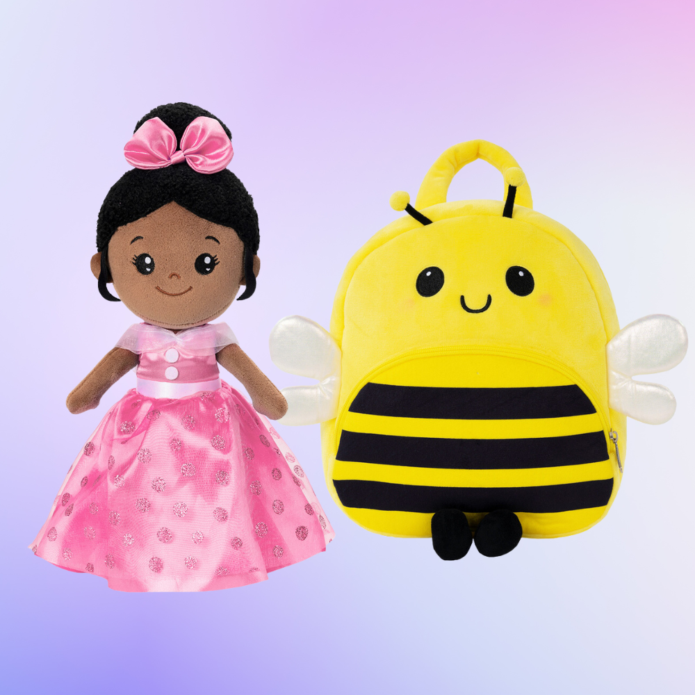 iFrodoll Personalized Animal Plush Rag Backpack