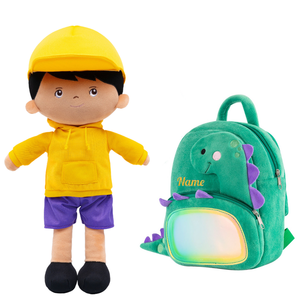 iFrodoll Name Personalized Plush Doll (Optional Backpack Combo)