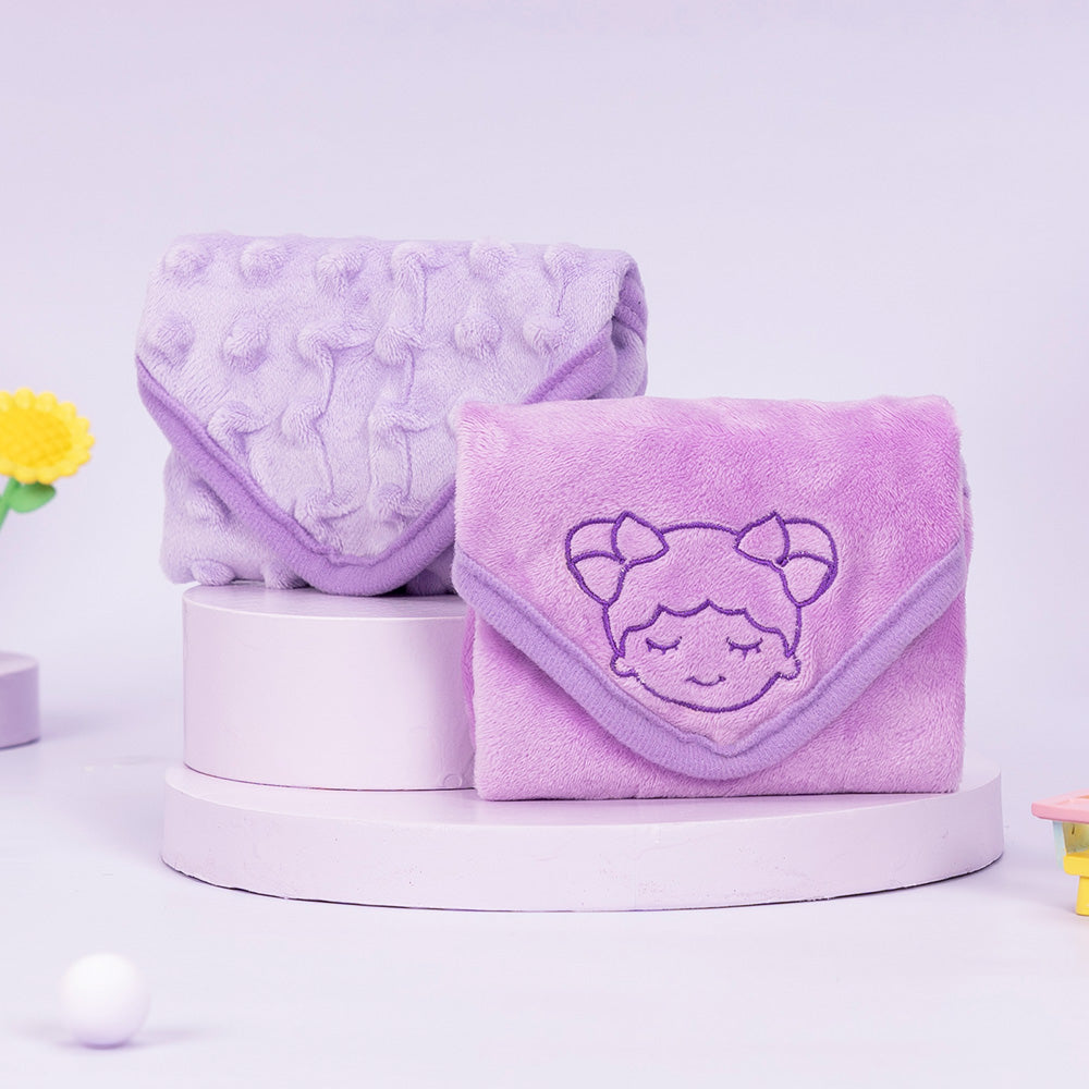 iFrodoll Personalized Ultra Soft Baby Washcloths Set Newborn Bath Face Towel pack of 10