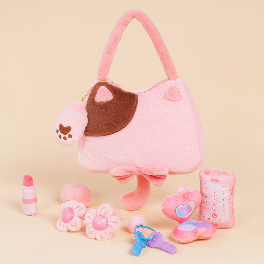 iFrodoll Personalized Baby's First Purse Plush Playset Sound Toy Gift Set