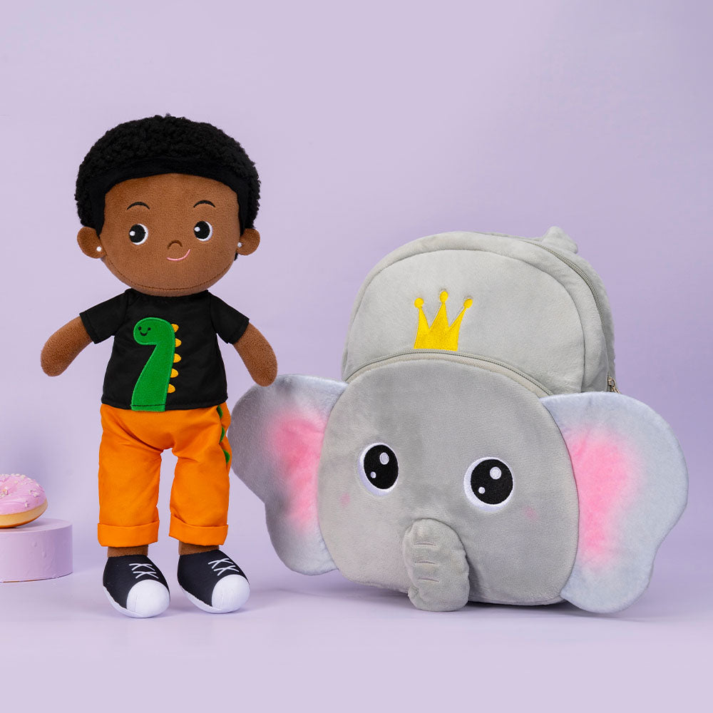iFrodoll Personalized Animal Backpack And Plush Doll