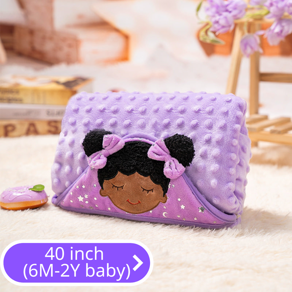 Kid Most Wanted Gift Set (Save 40%)- iFrodoll Personalized Plush Doll x 2, Backpack x1, Washcloth x1