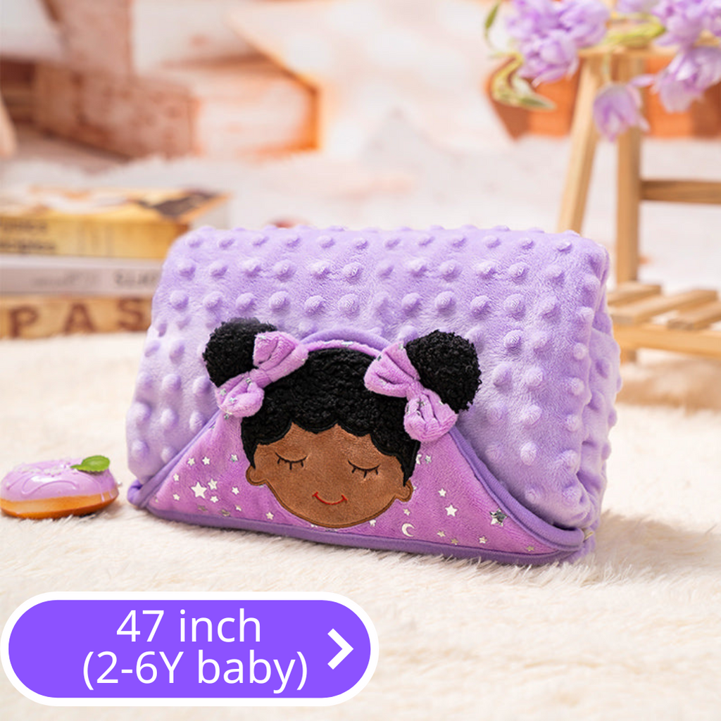 Kid Most Wanted Gift Set (Save 40%)- iFrodoll Personalized Plush Doll x 2, Backpack x1, Washcloth x1
