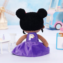 Load image into Gallery viewer, iFrodoll Personalized Deep Skin Tone Ballet Plush Girl Doll