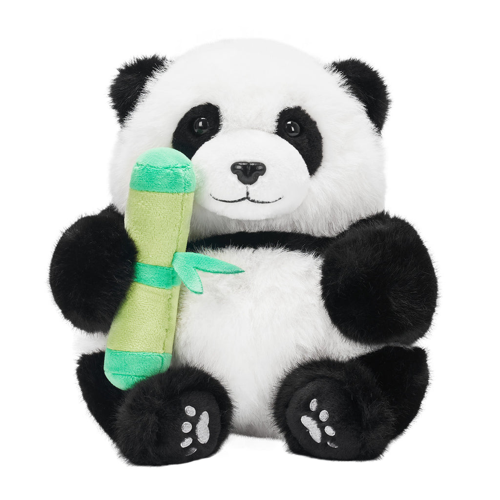 Panda Mommy with 3 Babies Plush Stuffed Animal Set