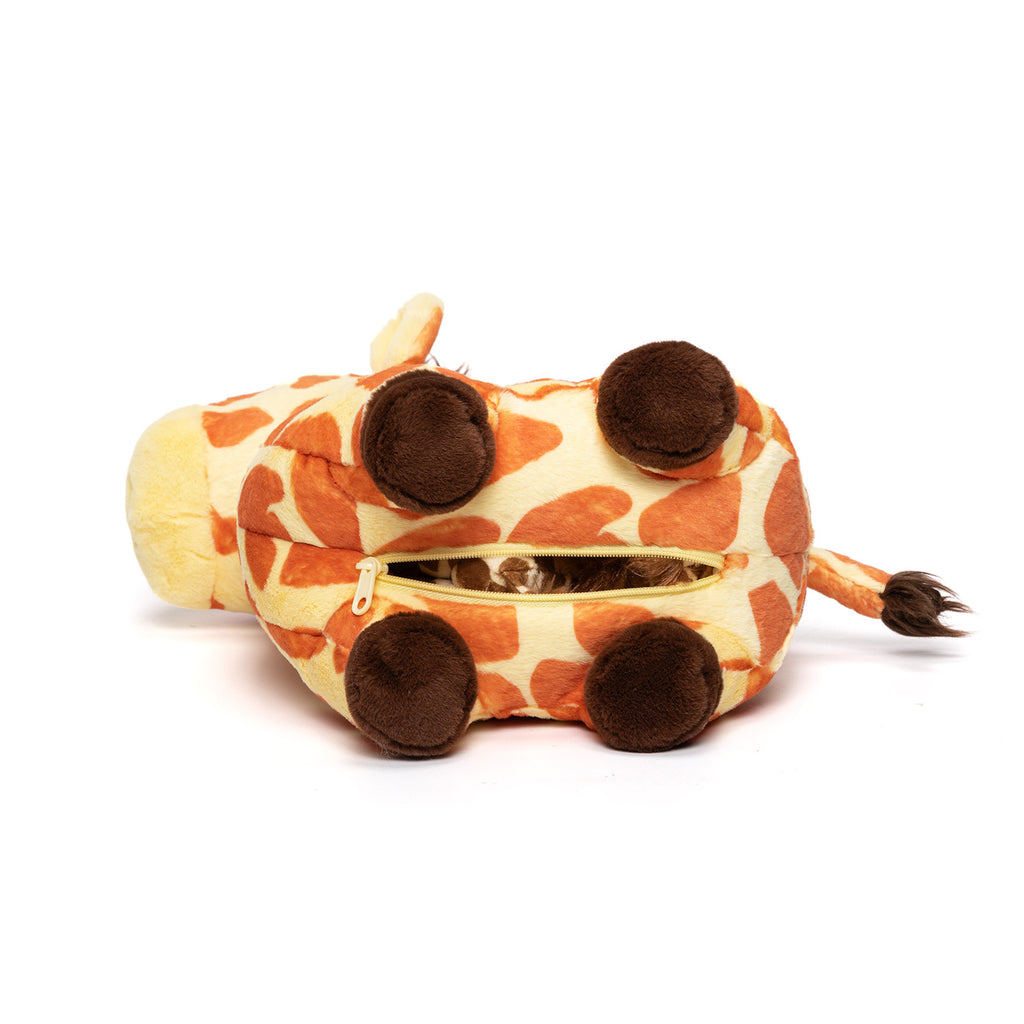 Giraffe Family with 4 Babies Plush Playset Animals Stuffed Gift Set