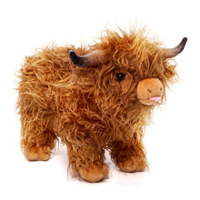 Load image into Gallery viewer, Highland Cattle Stuffed Animal with 4 Babies Inside