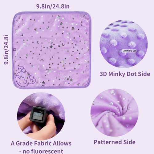 iFrodoll Personalized Ultra Soft Baby Washcloths Set Newborn Bath Face Towel