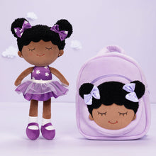Load image into Gallery viewer, Summer Holiday Gift Set (Save 45%)- iFrodoll Personalized Plush Doll x 2, Backpack x1, Washcloth x1