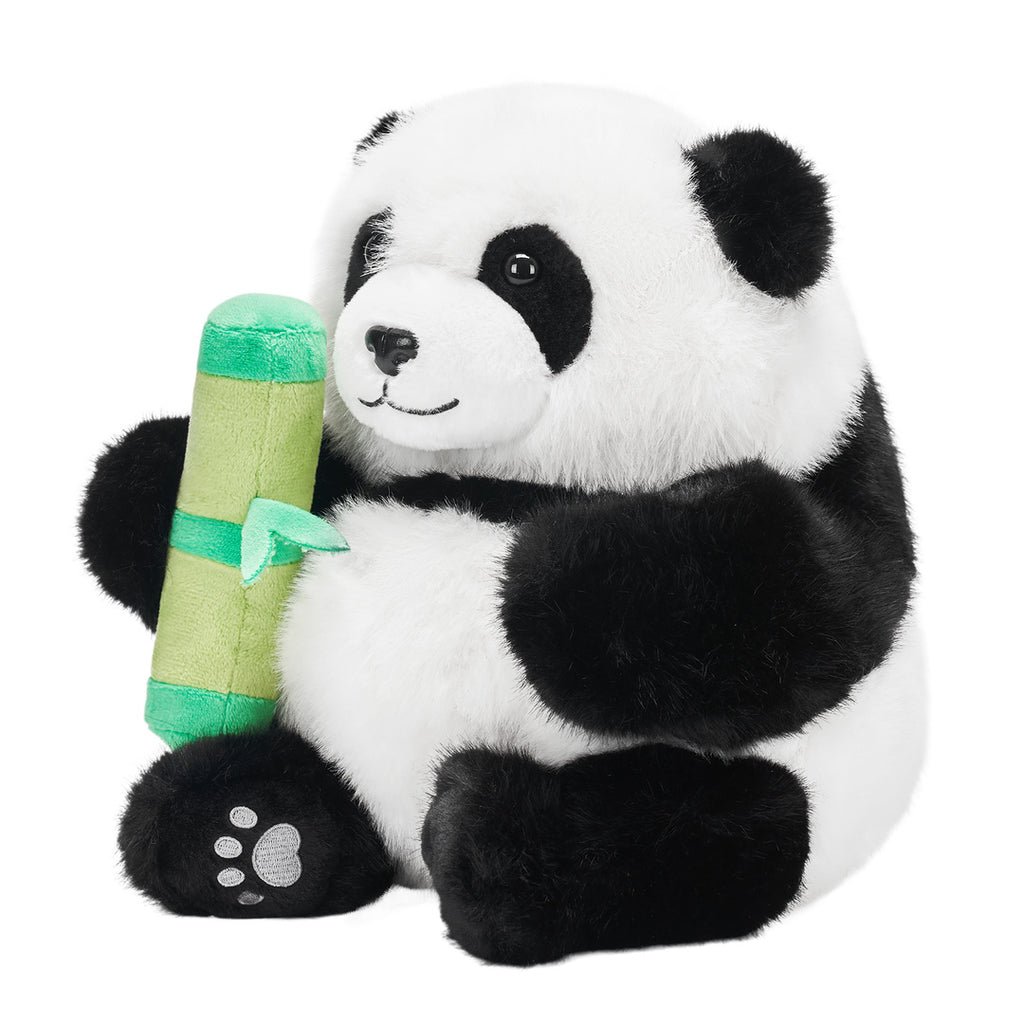 Panda Mommy with 3 Babies Plush Stuffed Animal Set