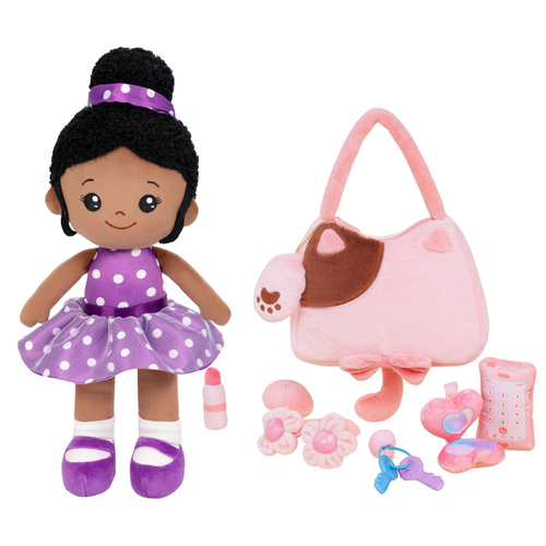 iFrodoll Personalized Doll and Plush Purse Playset Gift Set