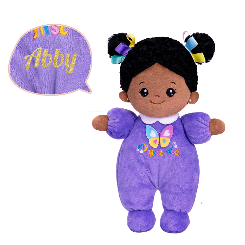 iFrodoll Personalized Deep Skin Tone Plush Doll & Backpack Giftset (Buy 2 Get 15% Off Code VIPONLY)