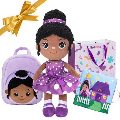 [Learn in Fun] iFrodoll Personalized Doll, Backpack and Cloth Book Gift Set (Save 30%)