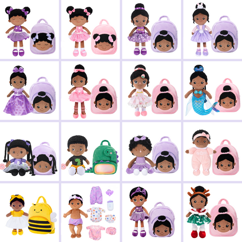 iFrodoll Personalized Plush Doll & Backpack Gift Set