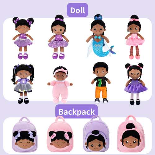 iFrodoll Name Personalized Plush Doll (Optional Backpack Combo)