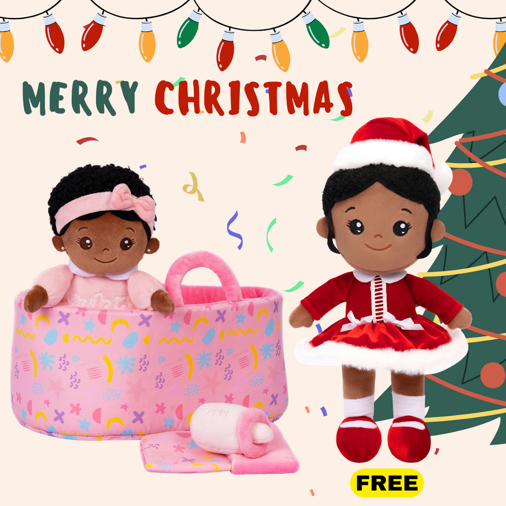 [Christmas Doll Giveaway] Buy Mini Doll Playset Get Xmas Doll for Free