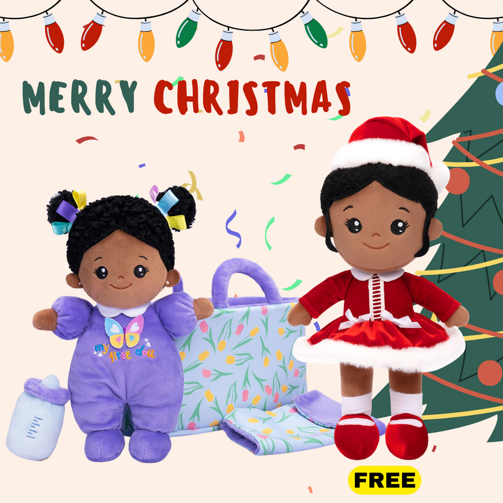 [Christmas Doll Giveaway] Buy Mini Doll Playset Get Xmas Doll for Free