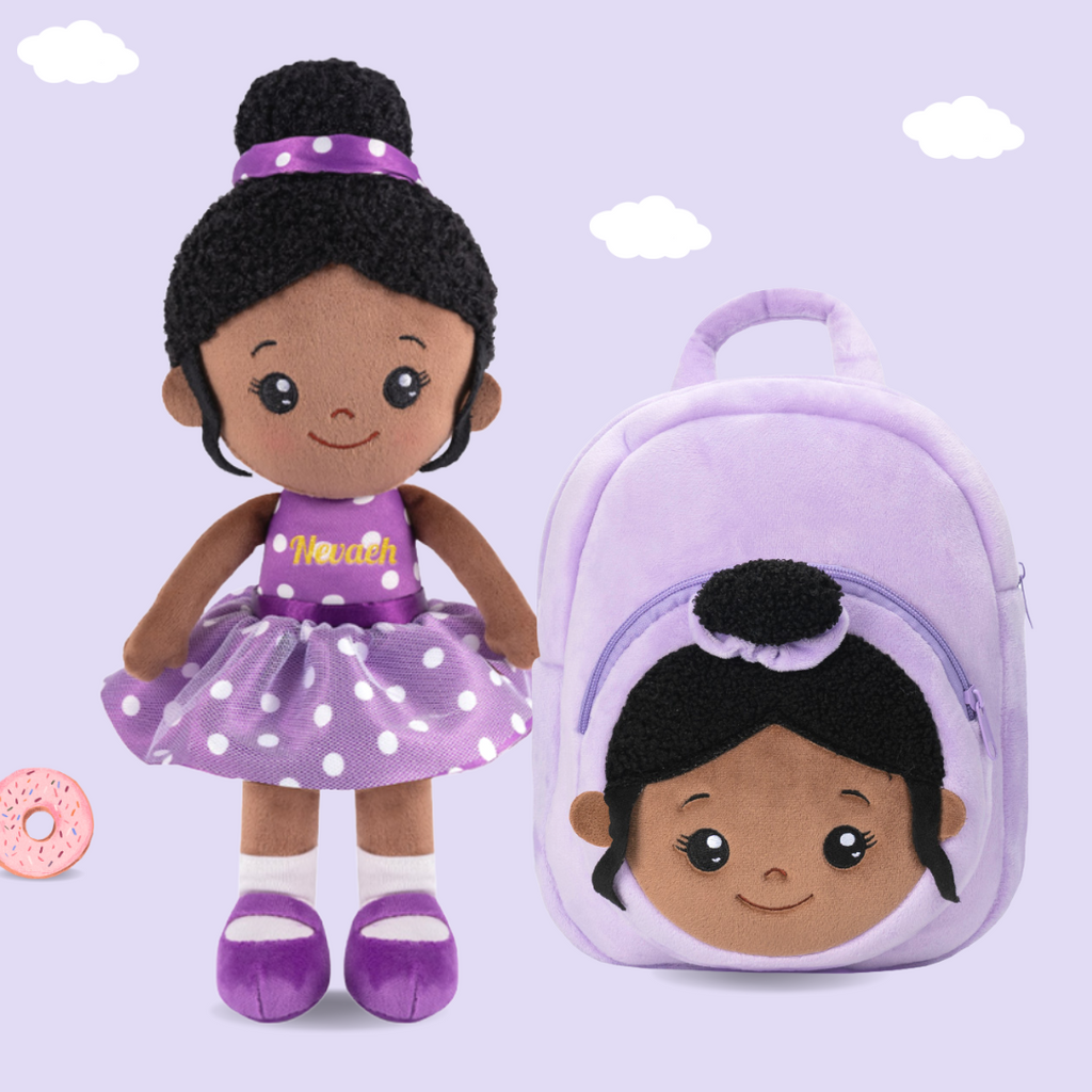 Soft doll top with hair