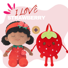 Load image into Gallery viewer, [Foodie Series] iFrodoll Personalized Doll and Leashed Food-shaped Backpack Combo