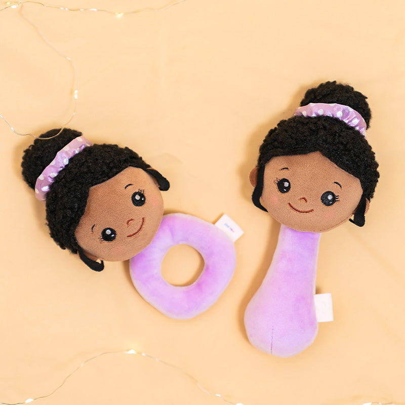 iFrodoll Deep Skin Plush Nevaeh Chewable Rattle 2-Piece & Doll