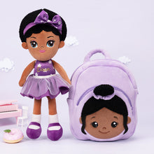 Load image into Gallery viewer, [👩🏽‍👧🏽Anniversary Sale] iFrodoll Personalized Plush Girl Doll and Backpack Gift Set for Kids