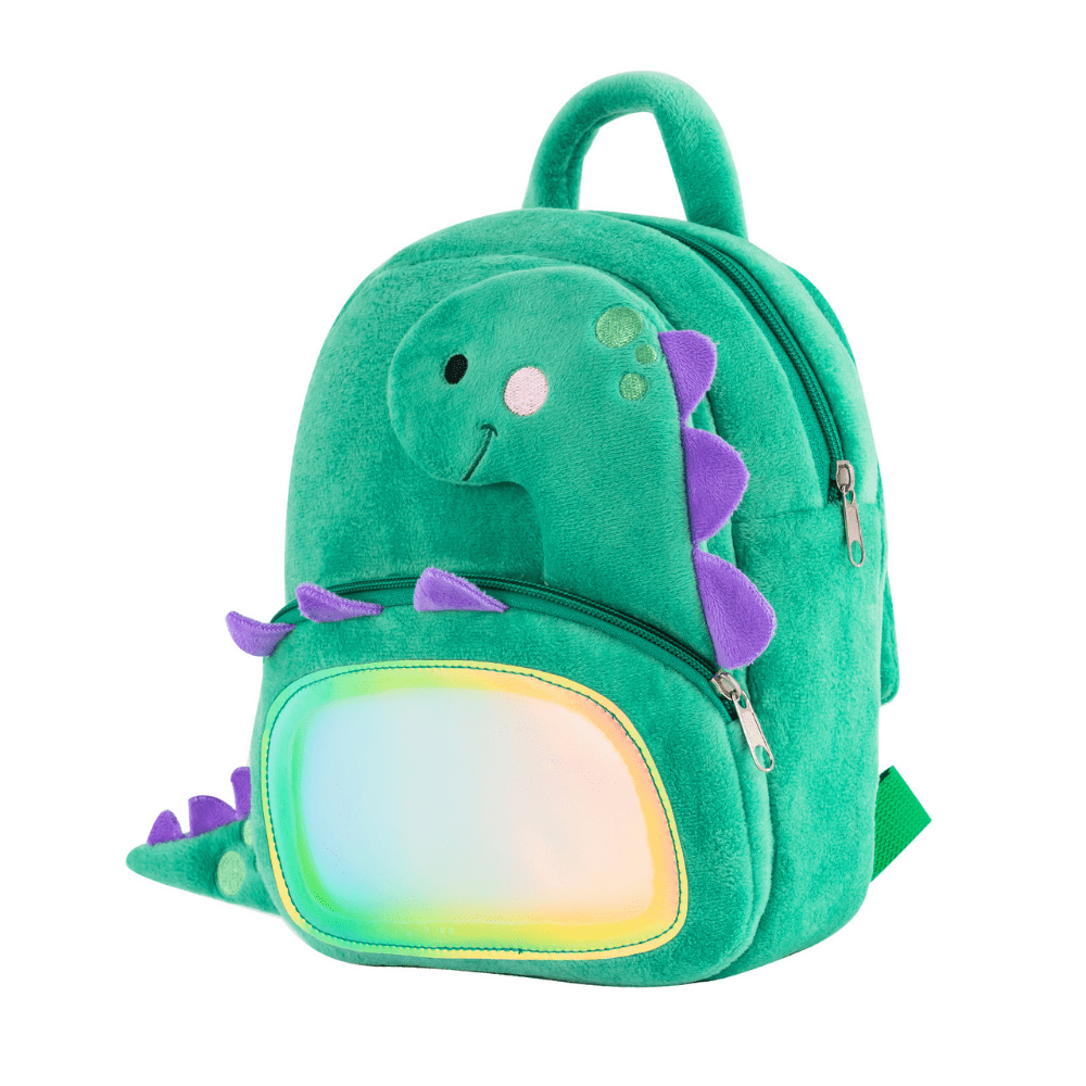 Green dinosaur backpack outlet