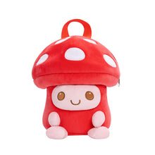 Load image into Gallery viewer, iFrodoll Personalized Red Mushroom Plush Backpack