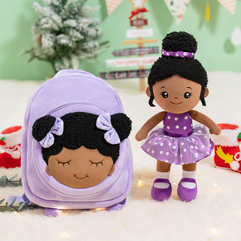 Black Girl Backpack, Personalized Toddler Backpack, Gift for Black Children