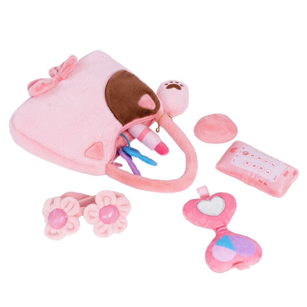 iFrodoll Personalized Baby's First Purse Plush Playset Sound Toy Gift Set