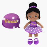 iFrodoll Personalized Deep Skin Tone Plush Doll Nevaeh 2