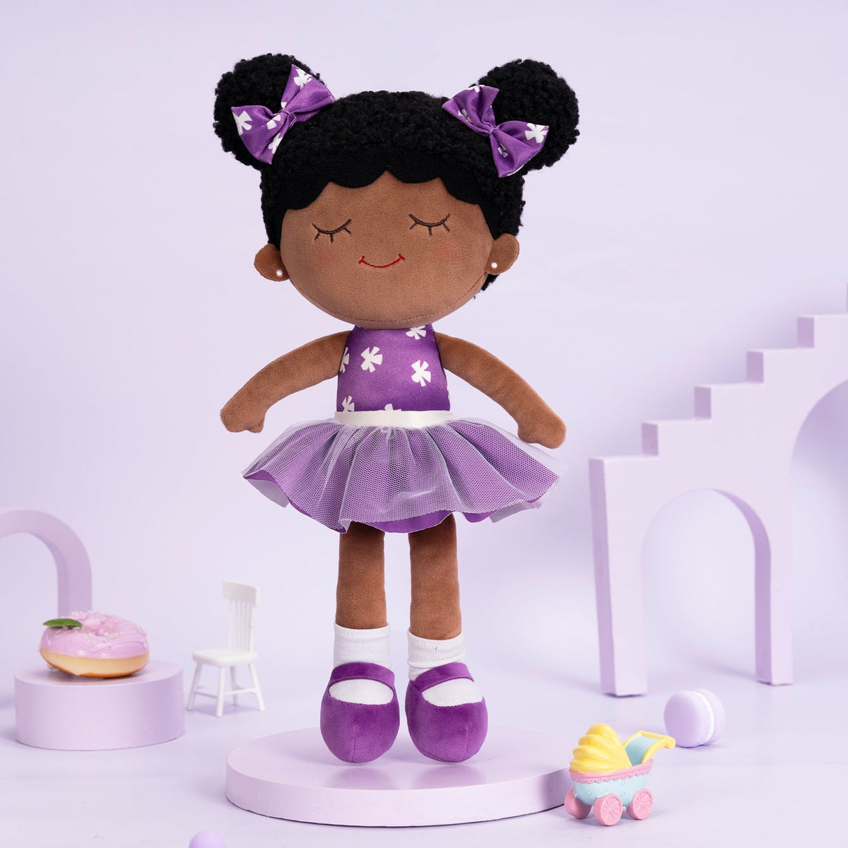 Meaningful Gifts for Black Girls, Custom Doll, Toys for Black Toddlers Ifrodoll