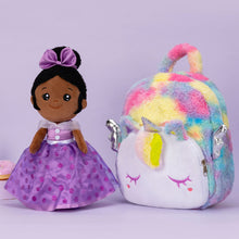 Load image into Gallery viewer, iFrodoll Personalized Animal Unicorn Plush Backpack