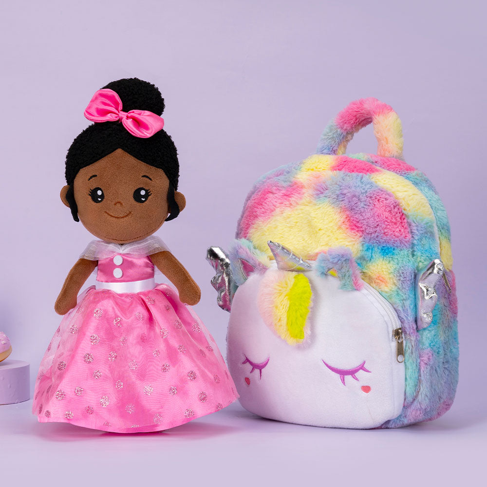 iFrodoll Personalized Animal Unicorn Plush Backpack