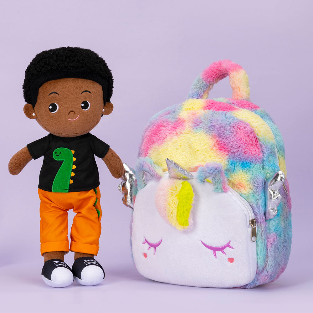 iFrodoll Personalized Animal Unicorn Plush Backpack