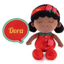 Load image into Gallery viewer, Personalized Plush Girl Doll and Backpack Gift for Kids